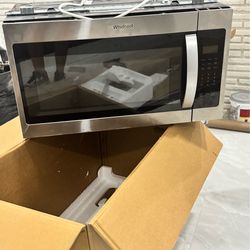 Over the range microwave