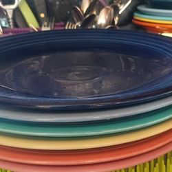 Fiestaware chop Plates Available In Various Colors