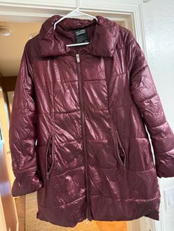 Bomboogie Burgandy Puffer Jacket