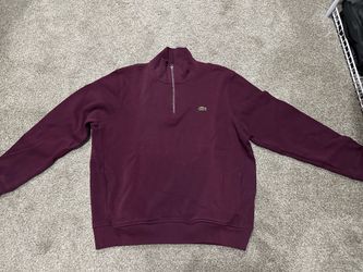 Lacoste Men’s XL PulloverSweater Maroon