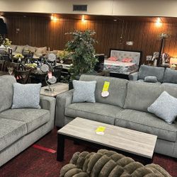 2pc Sofa And Love Seat By Ashley