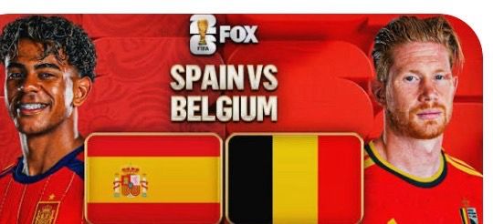 Spain vs Belgium 1 Ticket