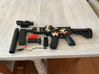 Camouflage Rifle