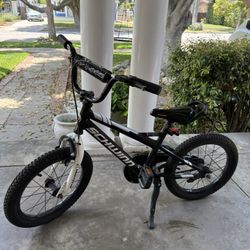 Schwinn Bicycle (Black and White bike) 16” Wheels 
