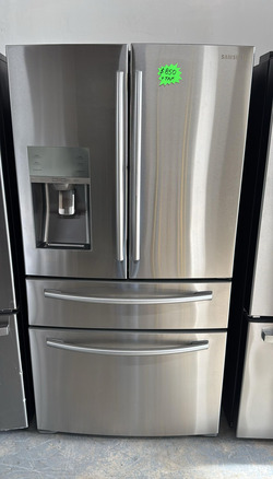 Samsung 4‑Door French Door Fridge – Stainless, Ice & Water