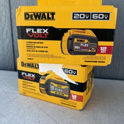 Dewalt FLEXVOLT 20V/60V MAX Lithium-Ion 12.0Ah Battery ($165 Each)