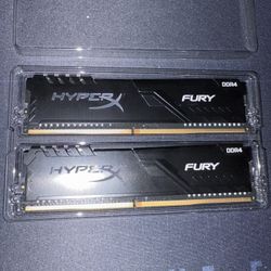 Kingston Hyper X Fury DDR4 16gb 2666mhz