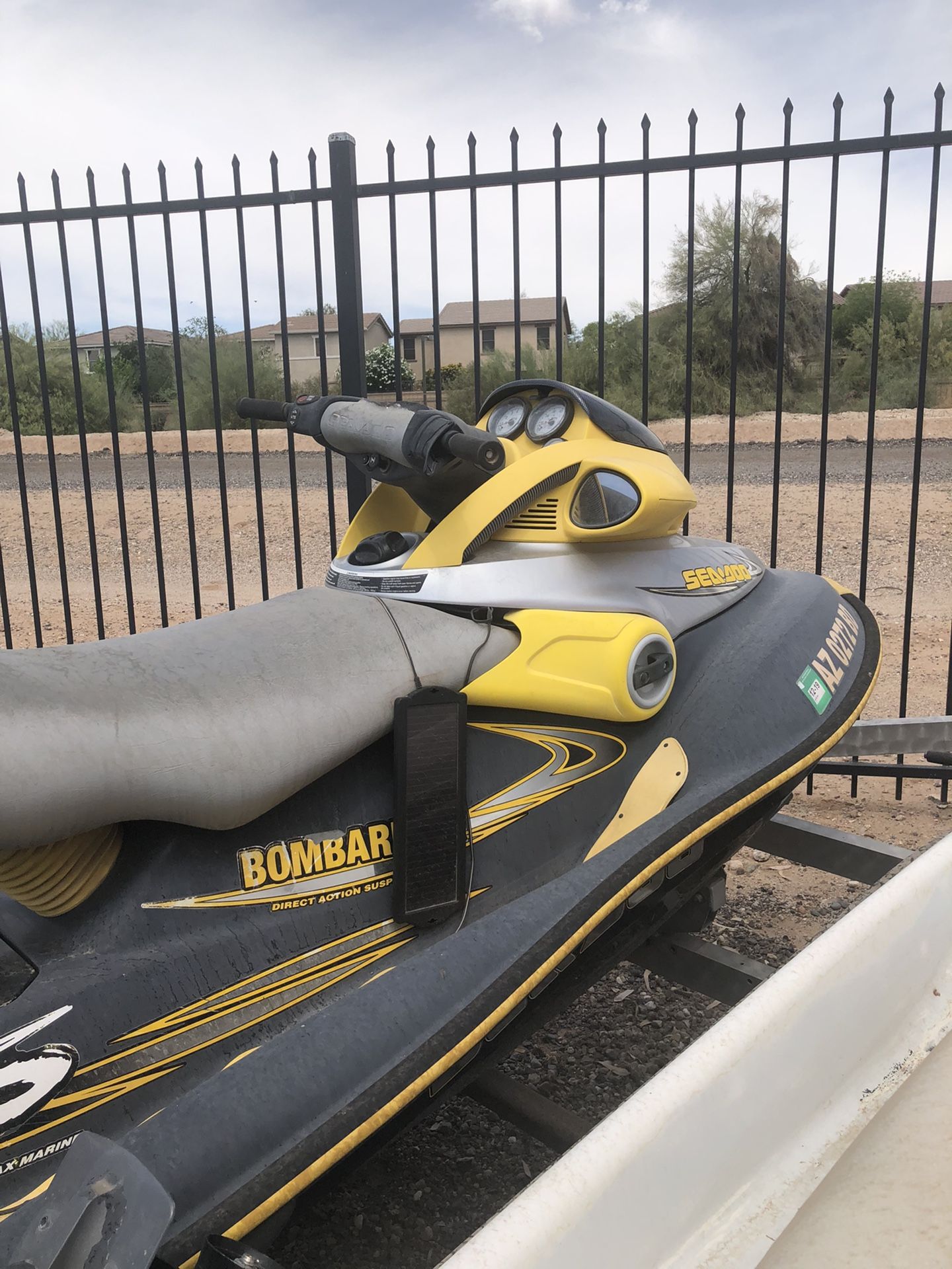 2000 Sea Doo XP 1995 Polaris SL750 Aluminum Trailer