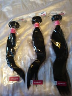 Unprocessed human hair bundles 7A grade