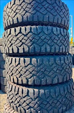 🎖️285 75 18 Goodyear tires Con 80% de Vida Las 4