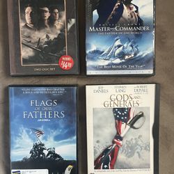4 DVD Movies 