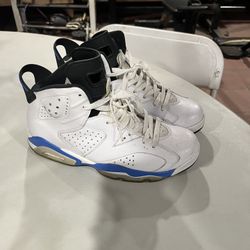 Sport Blue Jordan 6’s Size 10 