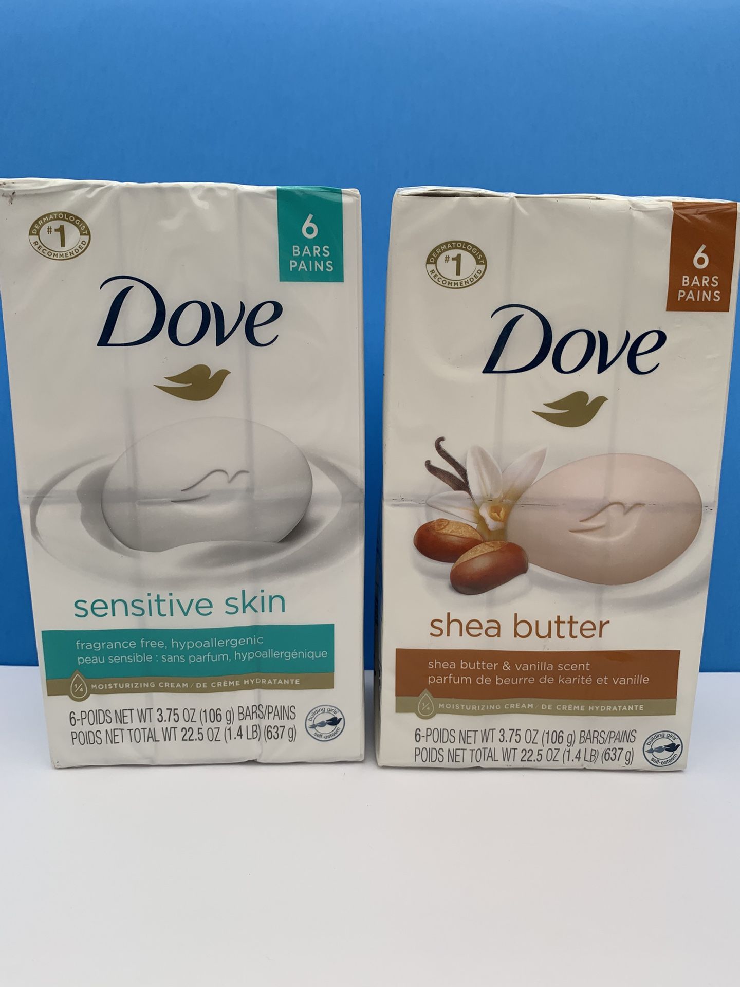 🌺 Dove 6 Pack Bar Soap 🌺
