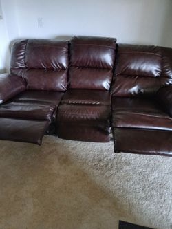 Brown  sofa