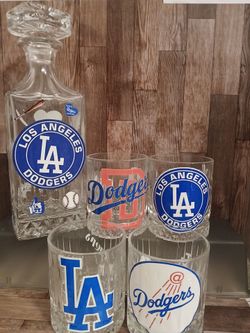 Whiskey Decanter "Dodgers"