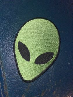 Alien Embroidery Patch 