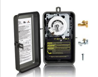 Nurfosttek T101R 24-Hour Mechanical Timer Switch