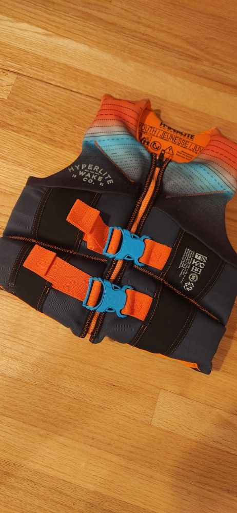 Hyperlite Youth Life Vest Jacket 55to 88 Lbs USCG Approved