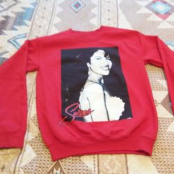 Small Red Selena Sweatshirt 