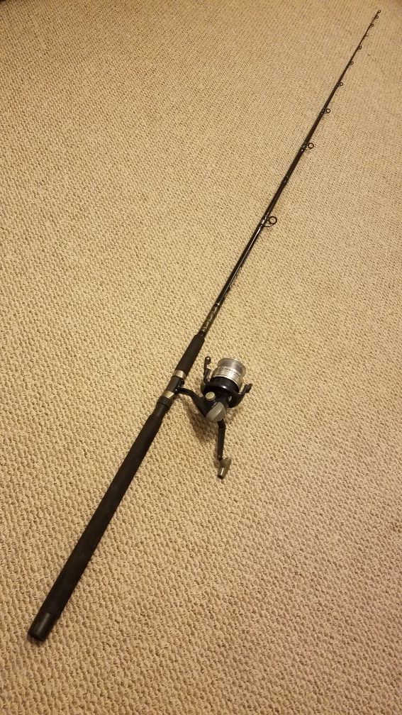 Rod & Reel JARVIS WALKER TUFF TIP 10 ft w/ Zebco SF80 READY TO FISH