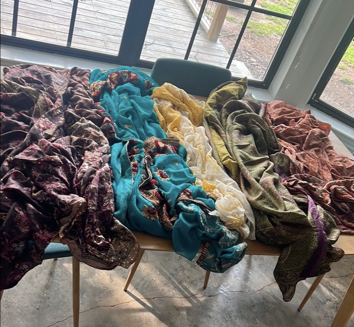 Vibrant Sari’s\Fabric bundle