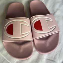 Champion Slides Womens Size 8 Pink