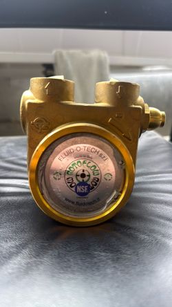 Fluid-O-Tech Rotoflow Brass Rotary Vane Pump
