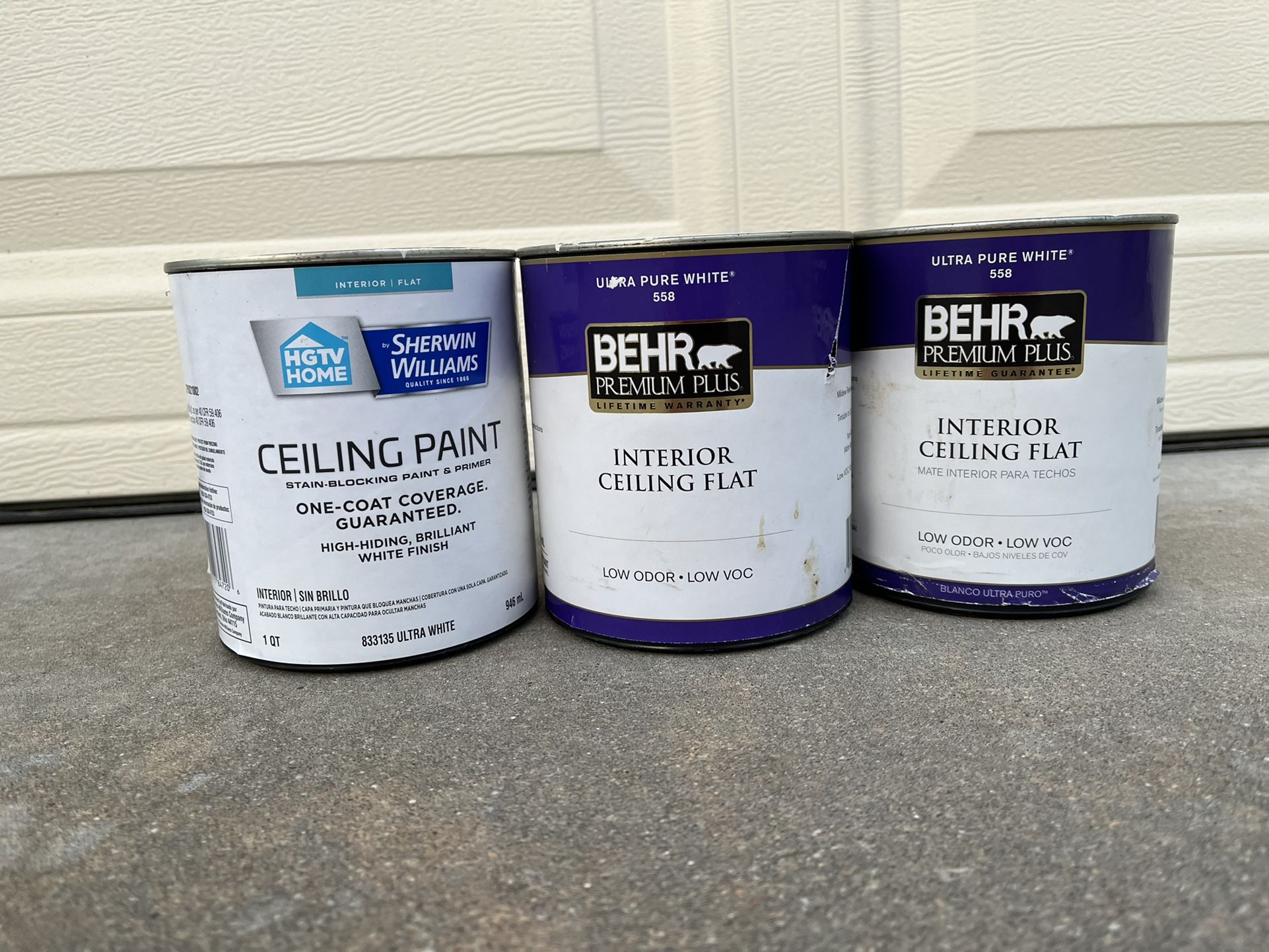 Sherwin Williams Flat White Ceiling Paint Shelly Lighting
