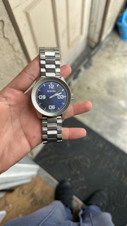 Nixon Silver Watch
