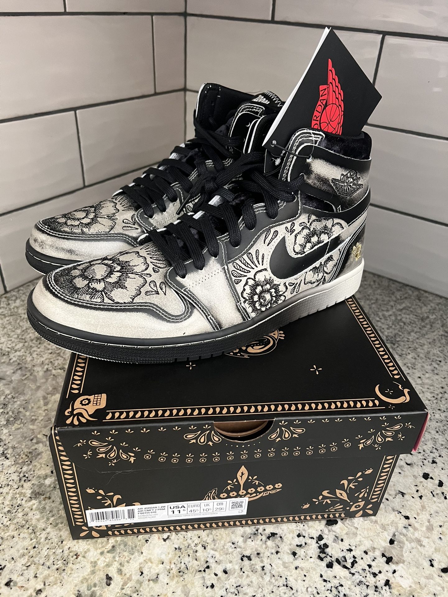 Jordan 1 High Zoom Air CMFT 2 Día De Muertos M11.5