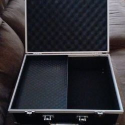 Black And Silver Storage Lockbox 