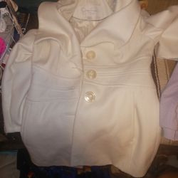 To Jessica Simpson Coats Never Wore Tags Still On The White One $100 Suede And Silk