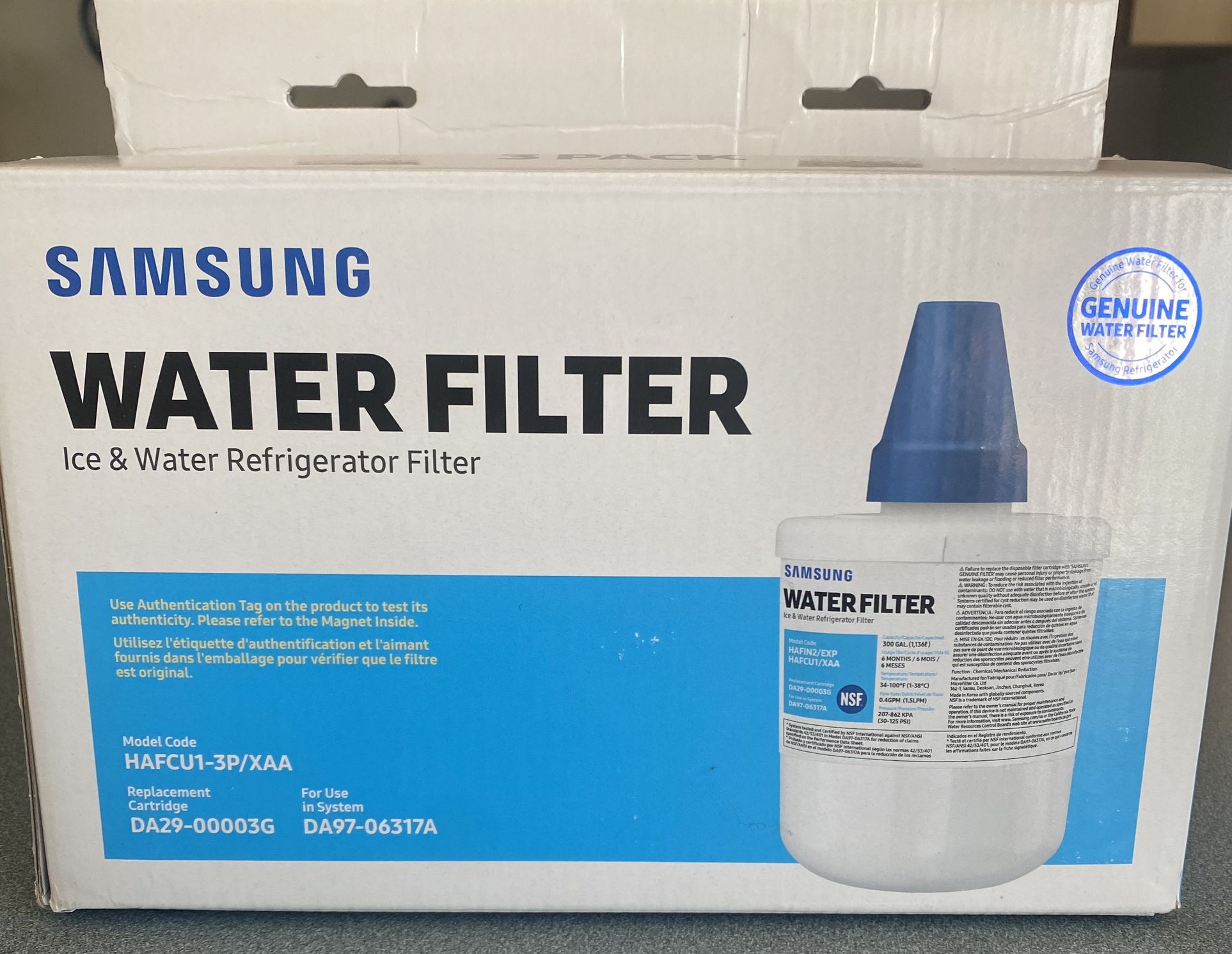 Save $50+ - Brand New 3 Pack Samsung Water Filter