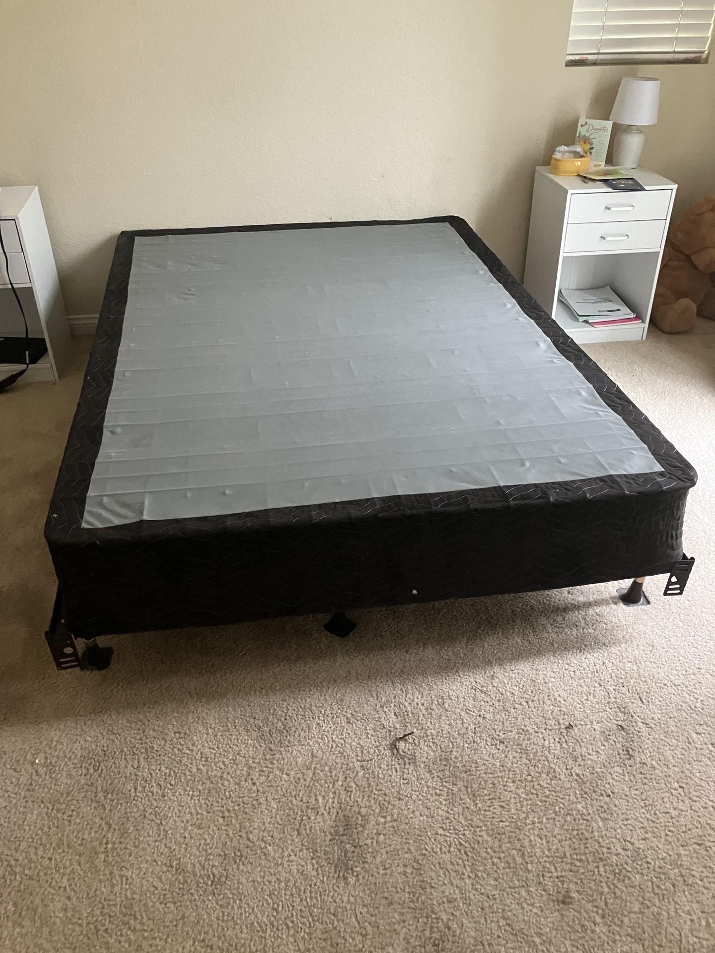 Box Spring and Bed Frame