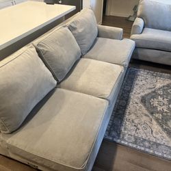 Grey Sectional Couch
