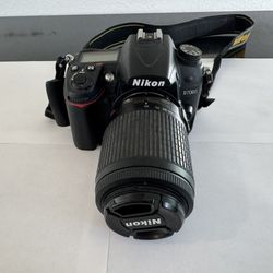 Nikon D7000 DSLR Camera + 55–200mm Zoom Lens + Optional 35mm f/1.8G & 10–24mm lenses