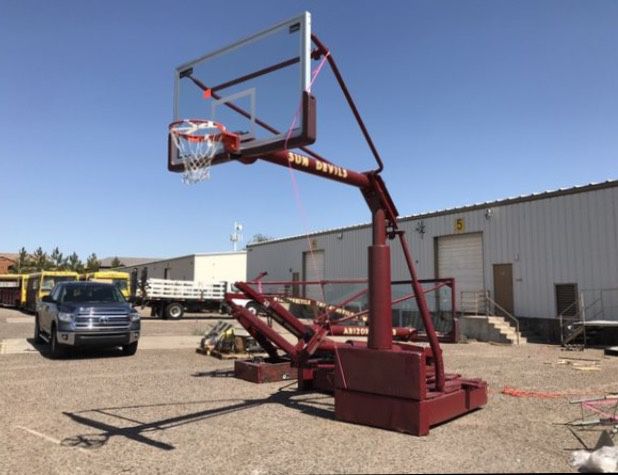 NCAA Regulation Hydraulic Freestanding Basketball Hoop