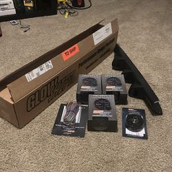 2008-14 wrx and sti glow shift pillar gauge pods with gauges