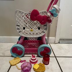 Hello Kitty Shopping Cart 