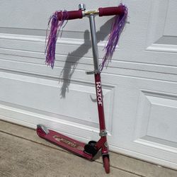 Pink Razor Scooter