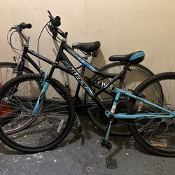 2 Mountain Bikes