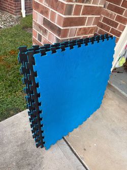 Foam exercise mats