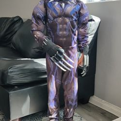 Black Panther Suit With Retractable Claws 