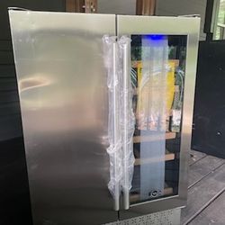 24 Inch Wine and Beverage Refrigerator(H)