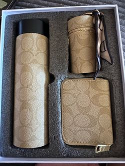Coach Set Water Bottle