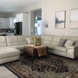 ItalSofa Italian Leather Sofa Sectional