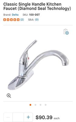 New Delta Kitchen Faucet