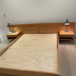 Queen Bed With Drawers
