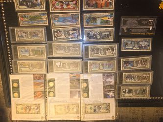 22 uncirculated 2$ bills