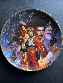 Star Wars Collectible Plate